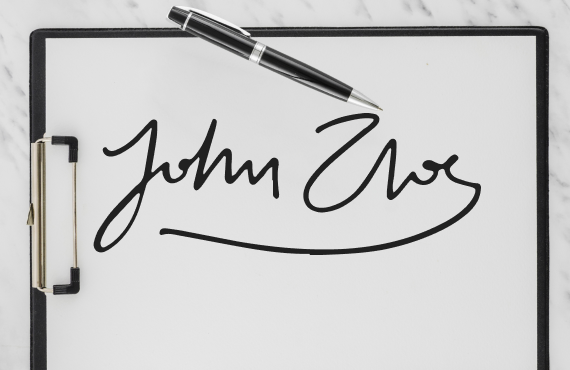 Handwritten signature
