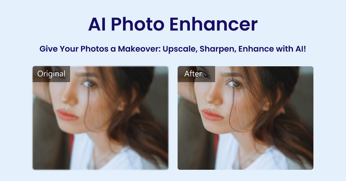 No 1 online photo enhancer ai enhance image