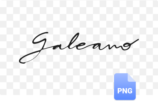 Remove background from signature